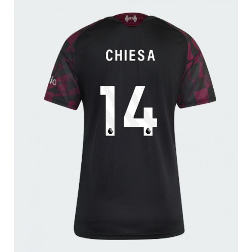 Stroje piłkarskie Liverpool Federico Chiesa #14 Koszulka Trzeciej dla damskie 2026-27 Krótki Rękaw